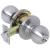 Tell Manufacturing Empire CL100008 Entry Ball Knob, Steel, Satin Chrome