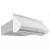 Imperial VT0253 Heavy-Duty Wall Exhaust Hood, Aluminum, For 3-1/4 x 10 in Ducts