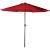 Seasonal Trends 60034 Crank Umbrella, 92.9 in H, 107.9 in W Canopy, 107.9 in L Canopy, Round Canopy,