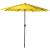 Seasonal Trends 60038 Crank Umbrella, 92.9 in H, 107.9 in W Canopy, 107.9 in L Canopy, Round Canopy,