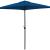 Seasonal Trends UMQ65BKOBD-34 Umbrella, 2.37m/93.3 in H, 6.5 ft ft W Canopy, 6.5 ft ft L Canopy, Squ