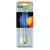 Feit Electric BP25T61/2 Incandescent Lamp, 25 W, T6-1/2 Lamp, Candelabra E12 Lamp Base, 2700 K Color - 6 Pack