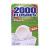 2000 Flushes 290071 Toilet Bleach Tablet, 1.75 oz, Tablet, Very Slight Pungent, Off-White