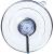 Adams 6500-74-3848 Suction Cup with Hook, Steel Hook, PVC Base, Clear Base, 1-3/4 in Base, 3 lb Work