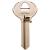 HY-KO 11010CO105 Key Blank, Brass, Nickel, For: Corbin Russwin Cabinet, House Locks and Padlocks - 10 Pack
