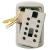 Kidde 001004 Key Safe, Combination Lock, Steel, Assorted, 2-1/4 in W x 1-3/4 in D x 3-3/4 in H Dimen