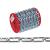 Campbell 0722827 Straight Link Coil Chain, #2/0, 40 ft L, 520 lb Working Load, Steel, Zinc