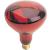 Feit Electric 250R40/10 Incandescent Lamp, 250 W, R40 Lamp, Medium E26 Lamp Base, Red Lamp, 2000 hr 