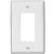 Eaton Wiring Devices PJ26W Wallplate, 4-7/8 in L, 3-1/8 in W, 1-Gang, Polycarbonate, White, High-Glo