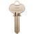 HY-KO 11010ER1 Key Blank, Brass, Nickel, For: Earle Cabinet, House Locks and Padlocks - 10 Pack