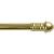 Kenney KN386/3 Cafe Rod, 7/16 in Dia, 28 to 48 in L, Brass