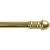 Kenney KN387/3 Cafe Rod, 7/16 in Dia, 48 to 84 in L, Brass