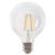 Feit Electric BPG2560W/927CA/FIL LED Bulb, Globe, G25 Lamp, 60 W Equivalent, E26 Lamp Base, Dimmable
