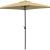 Seasonal Trends UMQ65BKOBD-04 Umbrella, 7.8 ft H, 6.5 ft W Canopy, 6.5 ft L Canopy, Square Canopy, S