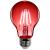 Feit Electric A19/TR/LED LED Bulb, General Purpose, A19 Lamp, E26 Lamp Base, Dimmable, Clear, Red Li