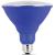 Feit Electric PAR38/B/10KLED/BX LED Bulb, Flood/Spotlight, PAR38 Lamp, E26 Lamp Base, Blue Light - 4 Pack