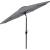 Seasonal Trends 59601 Market Umbrella, Aluminum Gray Skies,9 ft