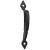 National Hardware N109-016 Spear Pull, 10-3/32 in H, Steel, 1-17/32 in Projection
