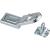 National Hardware N226-510 Hinged Safety Hasp, 8-7/32 in L, 1-13/16 in W, Steel, Zinc, 5/16 in Dia S