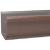 Amerimax 2400619120 Gutter, 10 ft L, 5 in W, 0.185 Thick Material, Aluminum, Brown - 10 Pack
