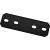 National Hardware 351453 Mending Plate, 9-1/2 in L, 3 in W, Steel, Powder-Coated, Carriage Bolt Moun