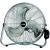 Lasko 2265 High-Velocity Fan, 120 V, 20 in Dia Blade, 3-Speed, 2785 cfm Air, Silver