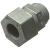 Halex 21691 Cord Connector, 1/2 in, Zinc - 8 Pack