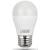 Feit Electric A1540/10KLED/3 LED Lamp, General Purpose, A15 Lamp, 40 W Equivalent, E26 Lamp Base, Wa