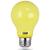 Feit Electric A19/BUG/LED LED Yellow Bug Light, General Purpose, A19 Lamp, E26 Lamp Base, Yellow