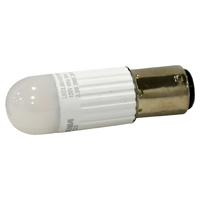 Sylvania 74669 ULTRA LED Bulb, Linear, T6 Lamp, 25 W Equivalent, BA20D Lamp Base, Frosted, 3000 K Co - 6 Pack