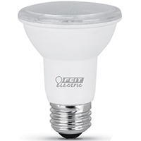 Feit Electric PAR2050/10KLED/3 LED Lamp, Flood/Spotlight, PAR20 Lamp, 50 W Equivalent, E26 Lamp Base