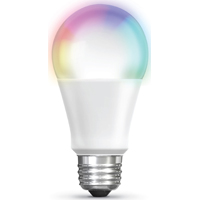 Feit Electric OM60/RGBW/HK Smart Bulb, 10.5 W, Voice Control, E26 Medium Lamp Base, Daylight Light,
