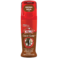 Kiwi Color Shine 11313 Shoe Polish, Brown, Liquid, 2.5 oz Can - 3 Pack