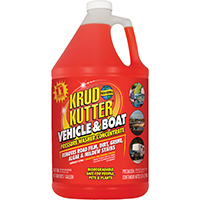 KRUD KUTTER VB014 Vehicle and Boat Cleaner, Liquid, Mild, 1 gal Bottle