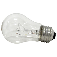 Sylvania 10129 Incandescent Lamp, 40 W, A15 Lamp, Medium Lamp Base, 430 Lumens, 2850 K Color Temp - 12 Pack