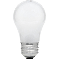 Sylvania 10117 Incandescent Lamp, 40 W, A15 Lamp, Medium Lamp Base, 410 Lumens, 2850 K Color Temp - 12 Pack