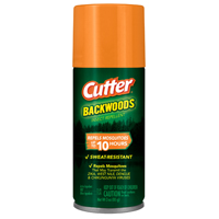 Cutter Backwoods HG-96735 Insect Repellent, Aerosol, DEET, Ethanol, 3 oz Aerosol Can