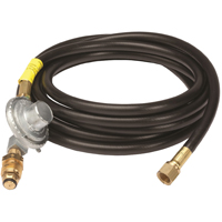 Mr. Heater F273072 Propane Hose Assembly, 400 to 600 psi Regulating, 3/8 in Connection, Female Flare