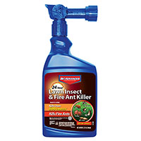 BioAdvanced 700790A RTU Lawn Insect and Fire Ant Killer, Liquid, Spray Application, Outdoor, 32 oz B