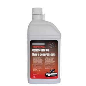 TOPRING 69.201 Reciprocating Compressor Oil, ISO 150, 1 L Bottle