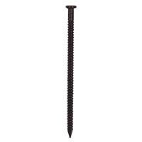 ProSource NTP-083-PS Panel Nail, 15D, 1-5/8 in L, Steel, Painted, Flat Head, Ring Shank, Black, 171  - 5 Pack