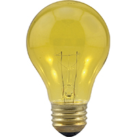 Sylvania 11713 Incandescent Light Bulb, 25 W, A19 Lamp, Medium Lamp Base, 2850 K Color Temp, 3000 hr - 6 Pack