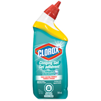 Clorox 1338 Toilet Bowl Cleaner, 709 mL, Liquid, Floral, Herbal, Bleach, Green