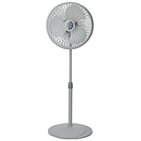 Lasko 2526 Adjustable Pedestal Fan, 120 V, 90 deg Sweep, 16 in Dia Blade, Plastic Housing Material,