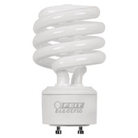 Feit Electric BPESL23TM/GU24 Compact Fluorescent Light, 23 W, A19 Spiral Lamp, GU24 Twist and Lock L
