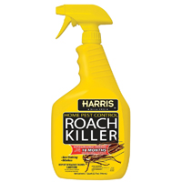 HARRIS HRS-32 Roach Killer, Liquid, Spray Application, 32 oz