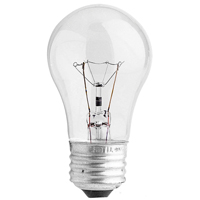 Feit Electric BP40A15/CL/CAN Incandescent Bulb, 40 W, A15 Lamp, Medium E26 Lamp Base, 2700 K Color T - 6 Pack