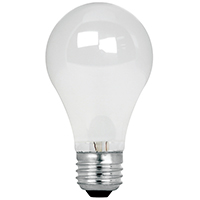 Feit Electric Q43A/W/4/RP Halogen Lamp, 43 W, Medium E26 Lamp Base, A19 Lamp, Soft White Light, 750