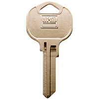 HY-KO 11005KW1XL Key Blank with XL Head, For: Kwikset Cabinet, House Locks and Padlocks - 5 Pack