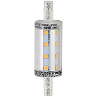 Feit Electric BPJ78/LED LED Lamp, Flood/Spotlight, R7S Lamp, 40 W Equivalent, R7 Lamp Base, Clear, W